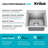 KRAUS Kore™ Workstation 17-inch L Undermount 16 Gauge Single Bowl Stainless Steel Bar Kitchen Sink-115382526-115382528
