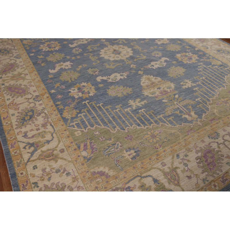 Tapis rectangulaire en coton One-of-a-Kind