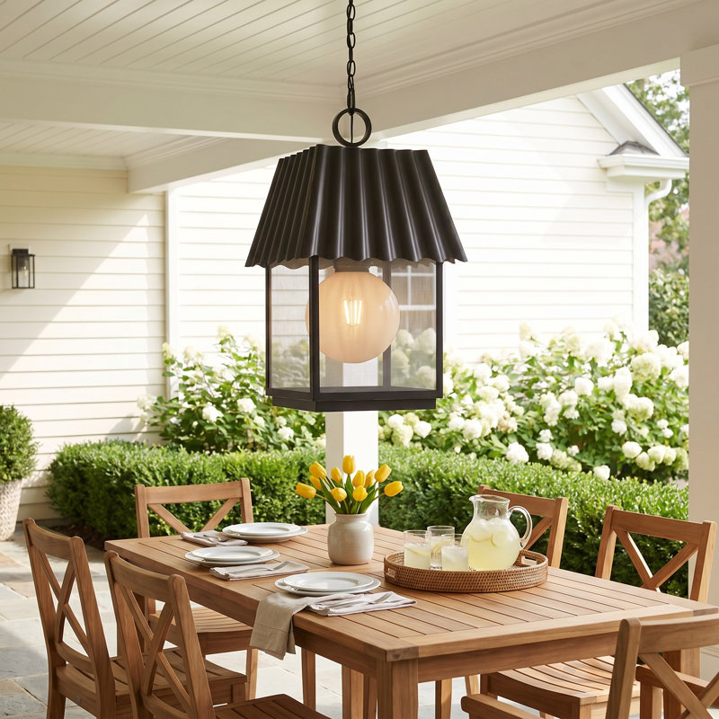 Godin Outdoor Hanging Lantern, Oil Rubbed Bronze