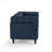 Upholstered Navy Tufted Corduroy Modular Sofa with Pillow Back-627157614