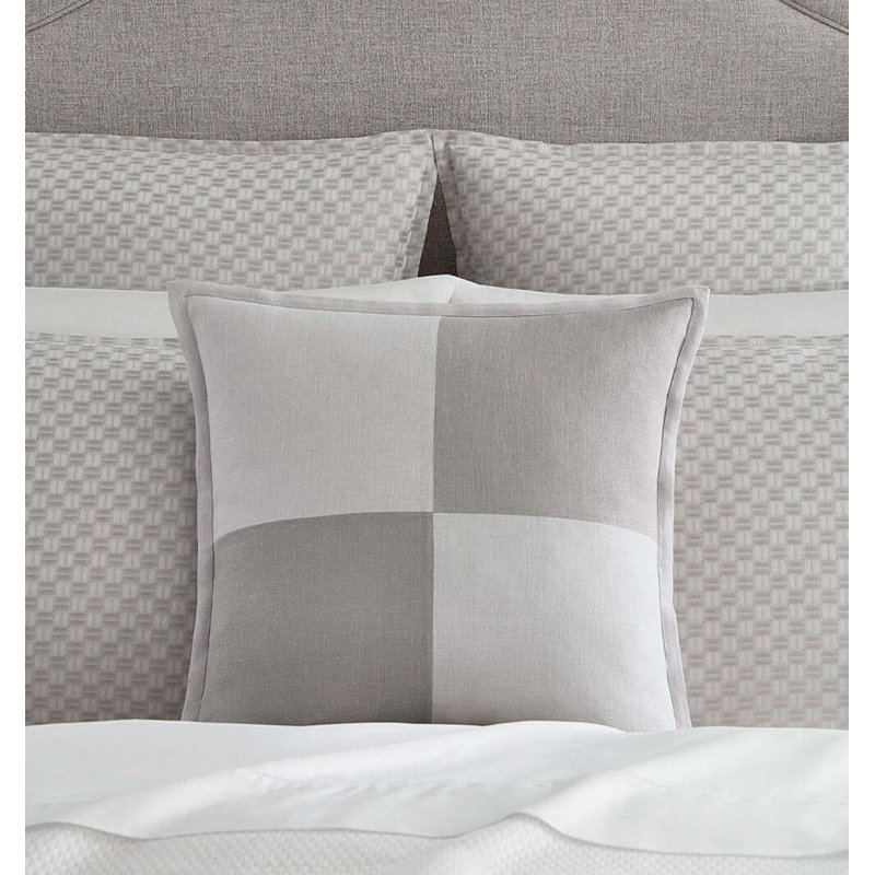Scacchi Linen Square Pillow Cover & Insert