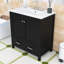 Meuble-lavabo multifonctionnel avec lavabo et tiroir de rangement-1561827252