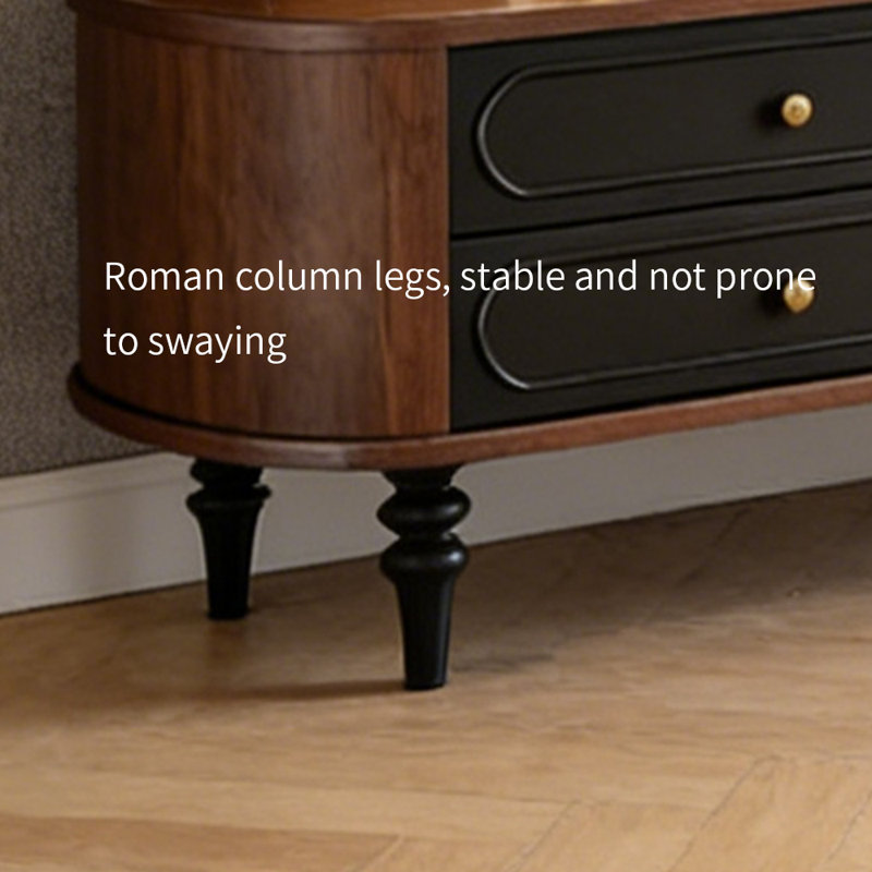 Meuble télé léger avec rangement de luxe, 20.86"H x 102.36"L x 15.74"W