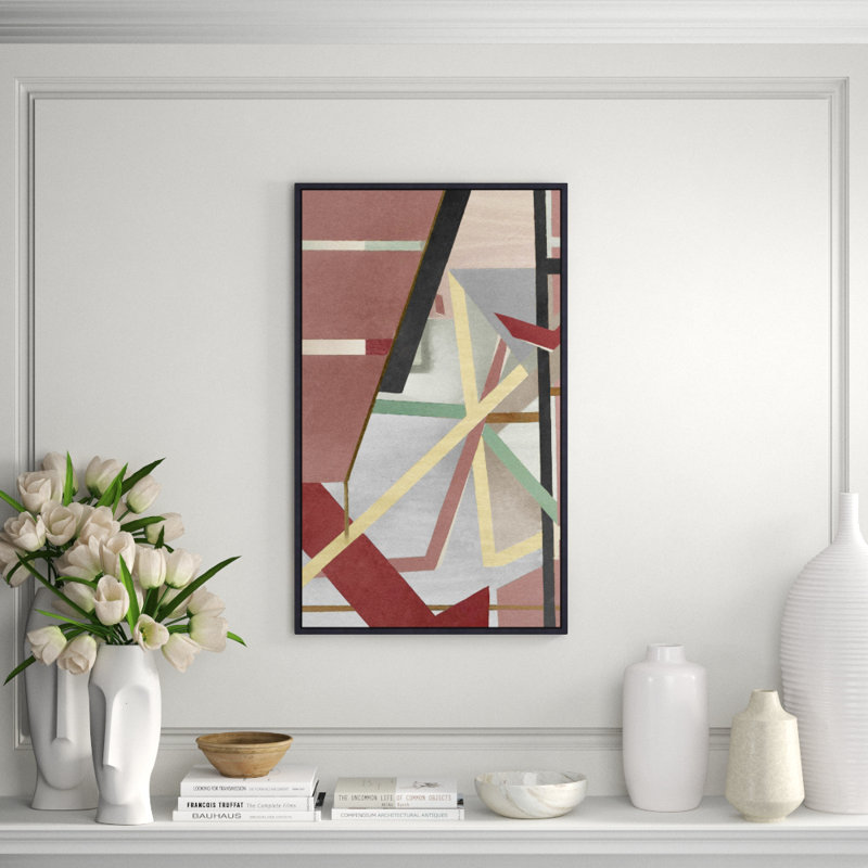 Flight A' Framed Graphic Art Print on Canvas