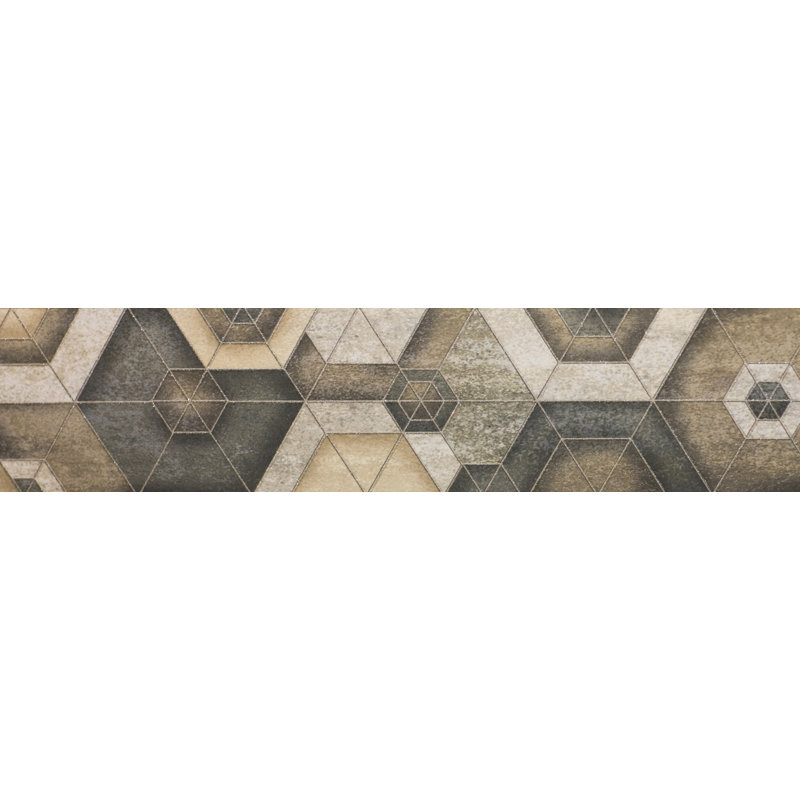 Giamo Geometric Area Rug, Rectangle 52 x 280cm