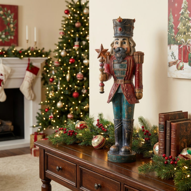 23.5" Resin Antique Toy Soldier, 23.5