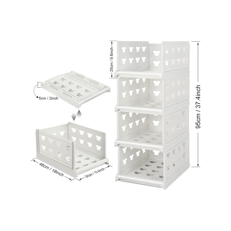 34cm Portable Wardrobe