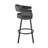 Robinett Swivel Counter or Bar Height Bar Stool with Arms and Footrest in Faux Leather and Metal-713352355-717185949-713352358