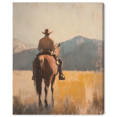 Long Ride Canvas by Art Remedy