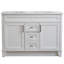 Ensemble de meuble-lavabo double 49 po