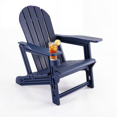 HDPE Adirondack Chair with Cup Holder