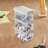 Wrought Studio™ 4 Pack 12oz Stackable Storage Boxes