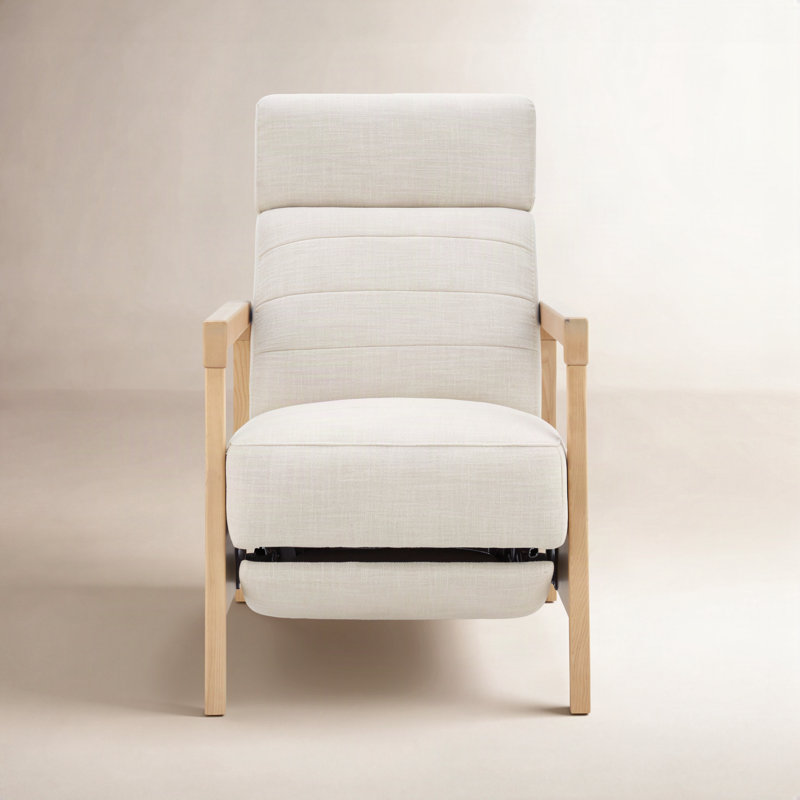 Fauteuil inclinable Darwen Amada, Tissage de lin Effie