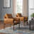Allessa Faux Leather Armchair-1420988482