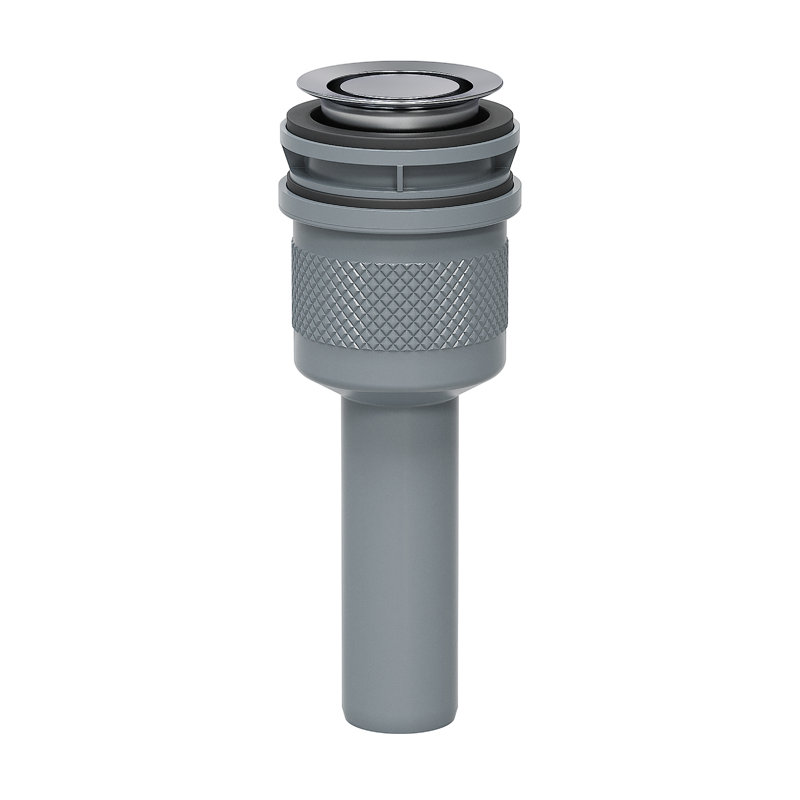 Drain escamotable en chrome Dearborn Universal, Chrome chrome