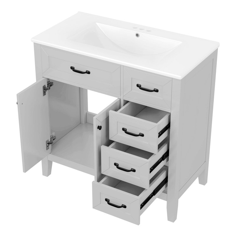 Meuble-lavabo avec tiroirs, meuble-lavabo avec tiroirs