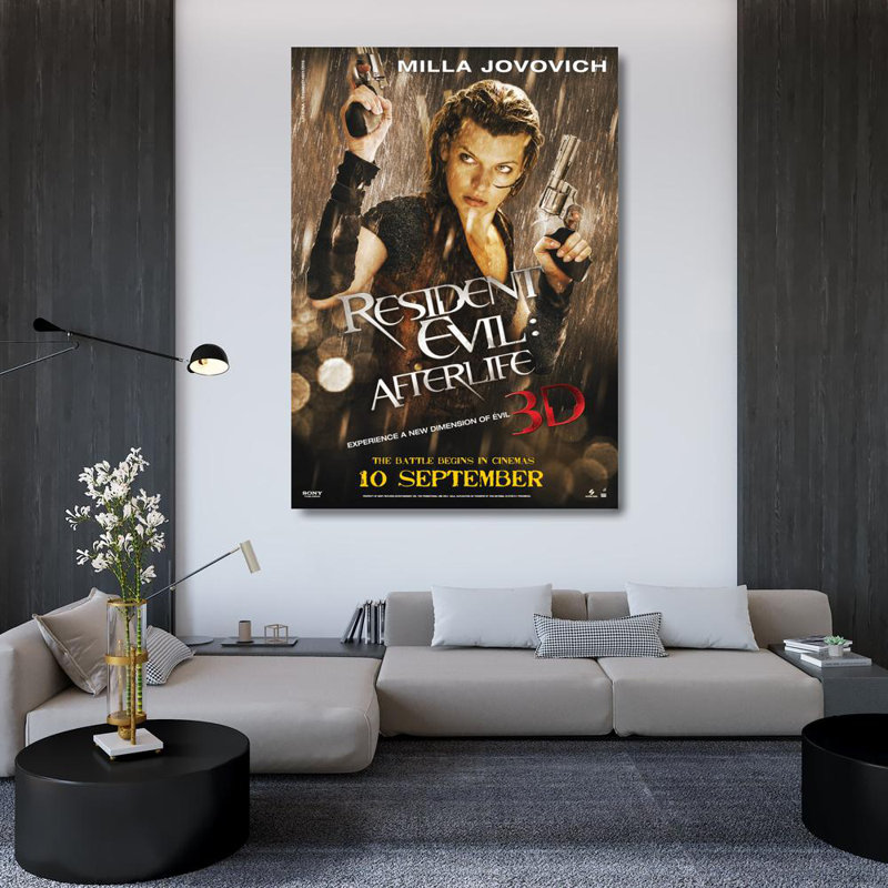 Resident Evil Afterlife, 48" H x 34" W