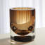 Thick Cylinder Vase-Amber Tobacco-38436687