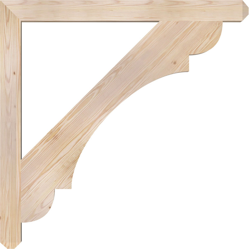 Support pour artisan olympique, Douglas (lisse), 42"H x 3.5"W x 42"D