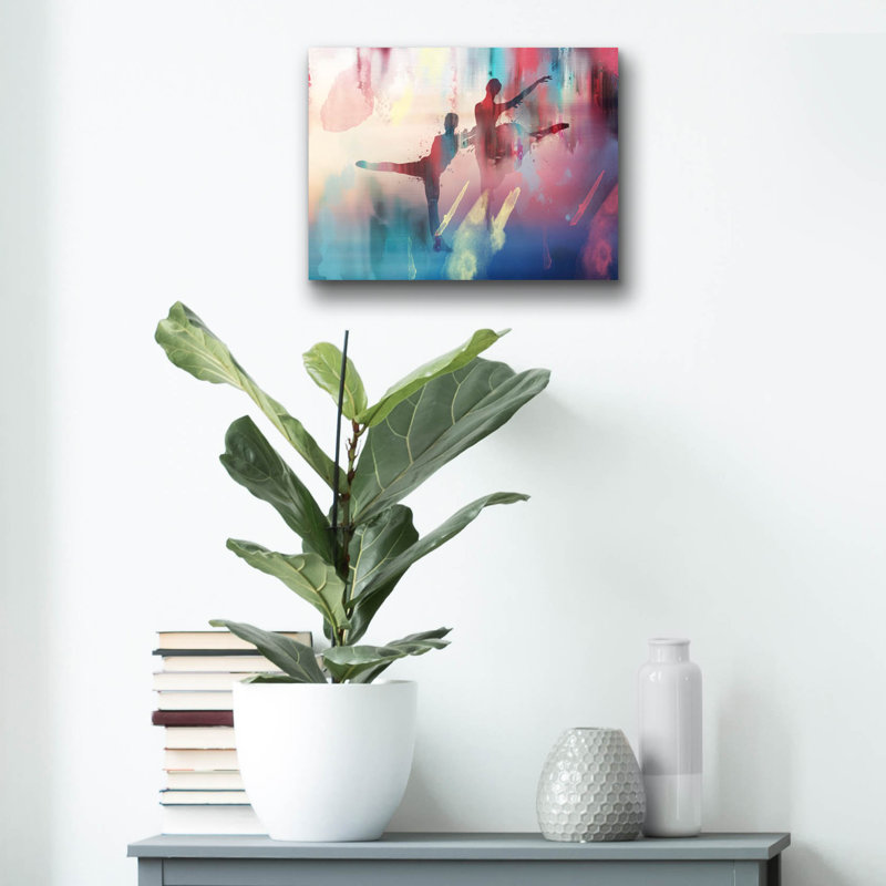 «Dancing» par Mark Ashkenazi, H 12 po x l 16 po x P 0,13 po