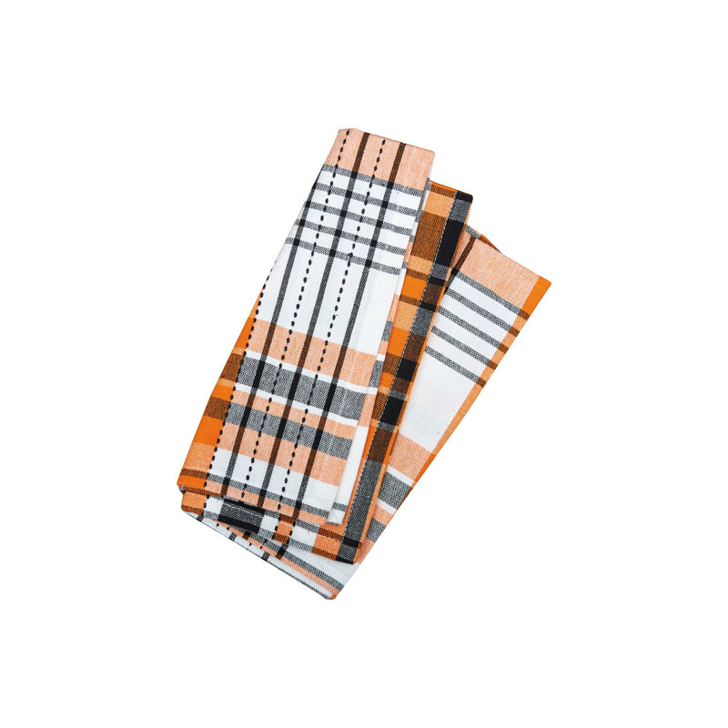 Ensemble de 6 serviettes Zelda, Orange