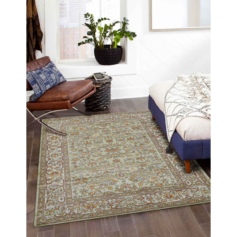 Kaster Sage Rug, Rectangle 6'7" x 9'6"