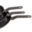 Ensemble de poêles à frire en aluminium coulé antiadhésif 3 pièces BergHOFF Leo, gris foncé (8 po, 10 po et 11 po)