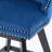 Swivel Velvet Bar Stools Set Of 2，Counter Height Bar Stools With Backs And Wood Legs Home Bar Kitchen Island Pub Restaurant For Home Bar Kitchen Island Pub Restaurant-222284952