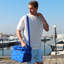 Anchor Insulated Cooler Bag 18.5L Thermal Lunch Box with Zippered Compartments Blue