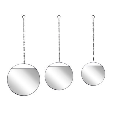 Daughn Metal Flat Wall Mirror