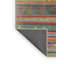 Tapis de zone verte/orange contemporaine-744315214