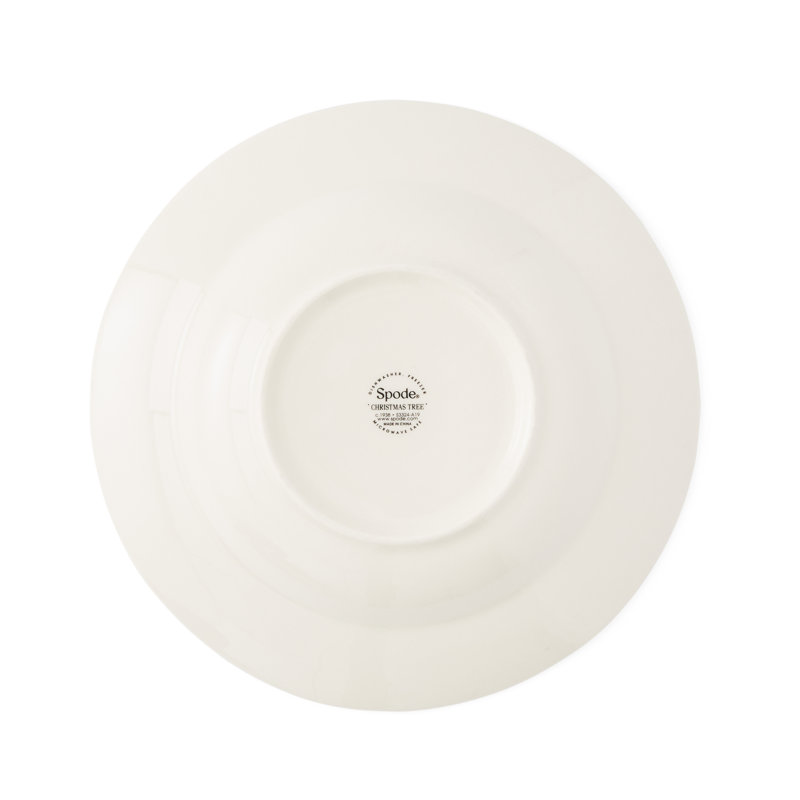 Spode Christmas Tree Soup Plate 9"