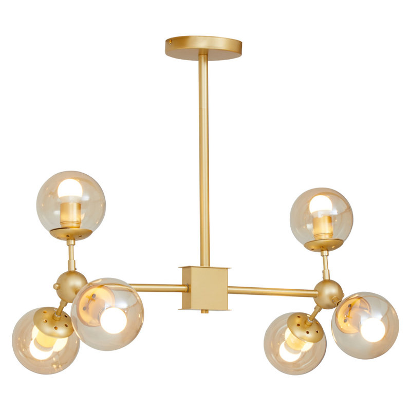 Glenwood 6 - Light Sputnik Chandelier