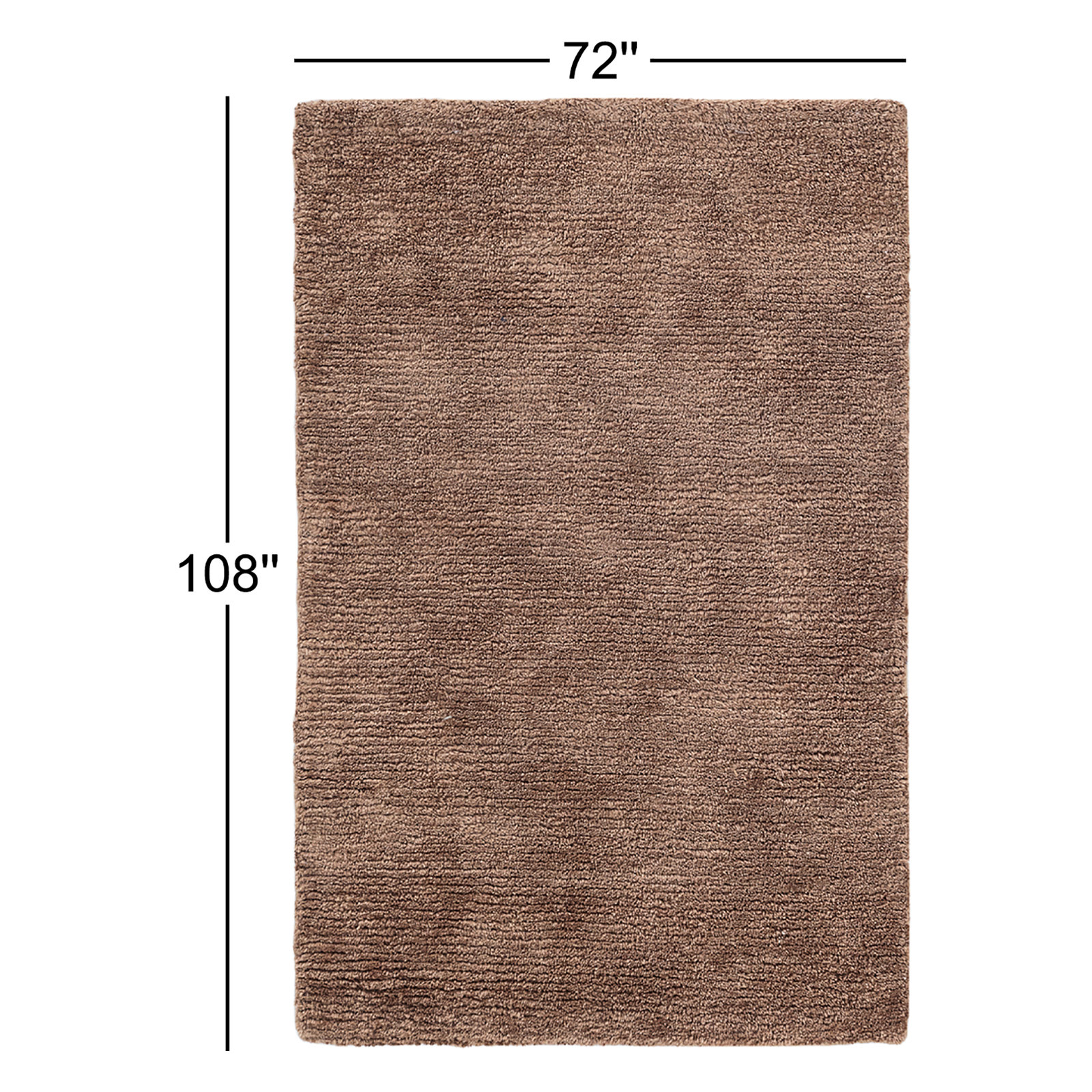 Cliona Hand-Tufted Jute Rug, Rectangle 6' x 9'