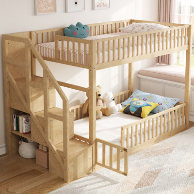 Bunk Bed With Storage Staircase