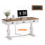 Ensemble de bureau de ferme avec armoire de rangement bahut Farmhouse-2060242005