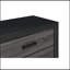 Commode grise et noire