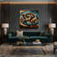 Chiens, art mural noir sur toile Xoloitzcuintli-1248360290