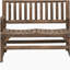 Chaise berçante en bois pour 2 personnes Outsunny-126586116