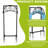 151ft Capacity Garden Hose Holder Stand