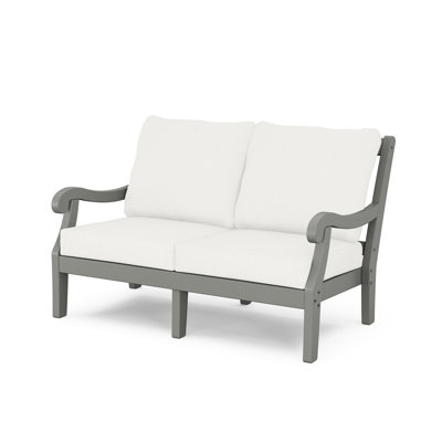 POLYWOOD x Birch Lane Verlyn Deep Seating Loveseat by Birch Lane