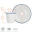 Nicola Spring - White Farmhouse Espresso Cup & Saucer