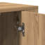 Highboard With Drawer 80 X 33 X 150 Cm Engineered Wood-1865373937