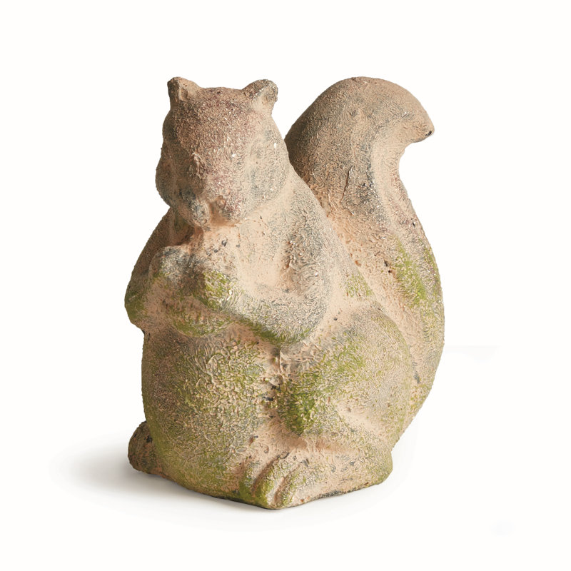 Doogal Squirrel Terracotta Garden Statue