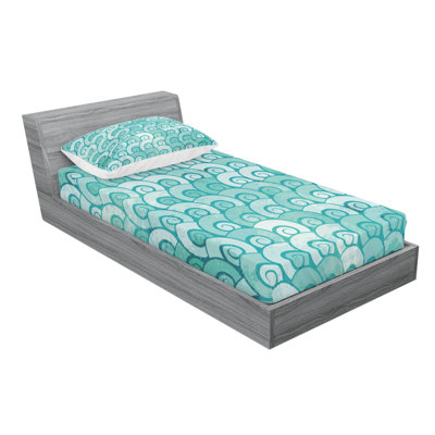 Ensemble de draps Swirled Sea Waves
