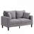 57" High Resilience Loveseat Sofa-1824695012