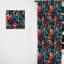 Motif cachemire bohémien Rhapsody IV - rideau en velours glamour - obscurcissant - 1 panneau-107596804