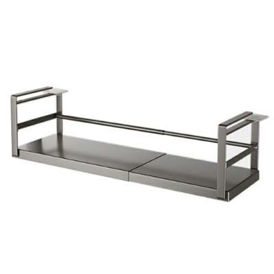 Expandable under Shelf Storage Rack Punch-free Hanging Slide-in under Shelf Cabinet Organizer