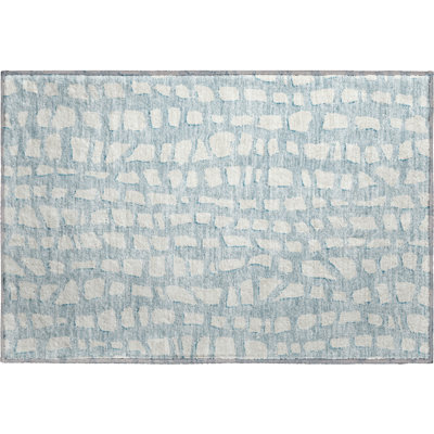 Premium Machine Washable Prisco Sky Rug