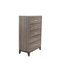 Commode en bois massif avec rangement 1 chambre 5 pièces
